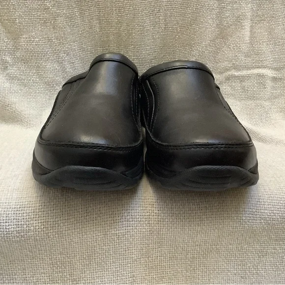 L.L. Bean Moc Mule Slide Shoe-Black Leather-8.5 Medium-Very Good Condition - Picture 6 of 13